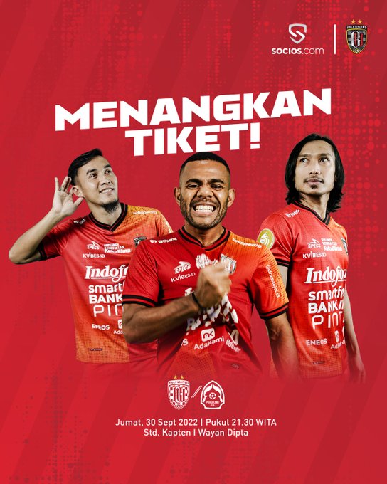 LINK Live Streaming BRI Liga 1: Bali United Vs Persikabo, Serdadu Tridatu Kehilangan Beberapa Pemain Penting ! 