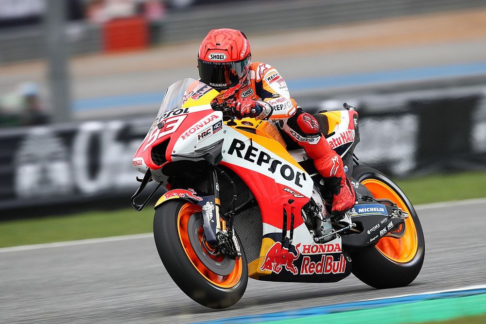 Hasil FP1 MotoGP Thailand: Marc Marquez Tercepat, Fabio Quartararo di Posisi Kedua