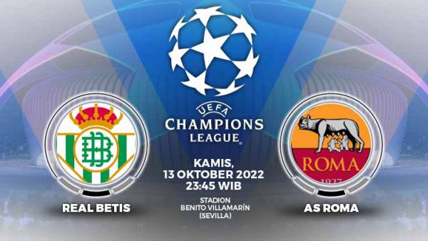 LINK Live Streaming  Liga Europa : Real Betis VS AS Roma, Malam ini 