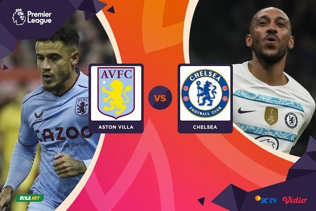 LINK Live Streaming Liga Inggris: Aston Villa Vs Chelsea, Graham Potter Bisa Lanjutkan Tren Positifnya Bersama The Blues ? 
