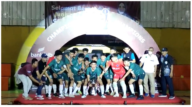 SMKN 1 Garut Semakin Menguatkan Identitasnya Sebagai Jawara Futsal Kabupaten Garut
