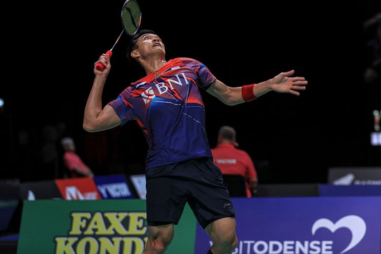 Jonatan Christie Terhenti di Babak Perempat Final, Indonesia Tanpa Wakil Tunggal Putra di Semifinal  Denmark Open 2022