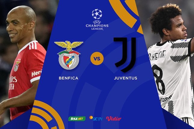 LINK Live Streaming Liga Champions: Benfica Vs Juventus, Laga Penentuan Kedua TIm ! 