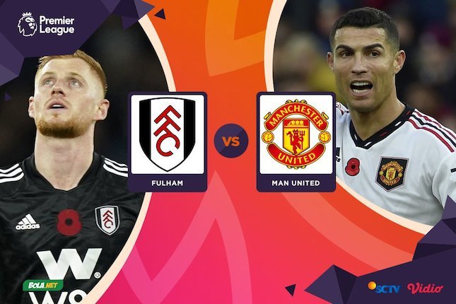 LINK Live Streaming Liga Inggris : Fulham Vs Manchester United, Ronaldo Diturunin Ngga Ten Hag ? 