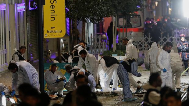 Ledakan Bom di Istiklal Avenue Turki, 6 Orang Dikabarkan Tewas 