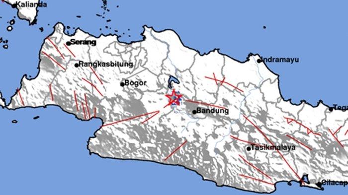 Terasa Tidak ! Indonesia Diguncang Gempa 8 Kali Hari ini, Tiga Kali Terjadi di Jabar ! 