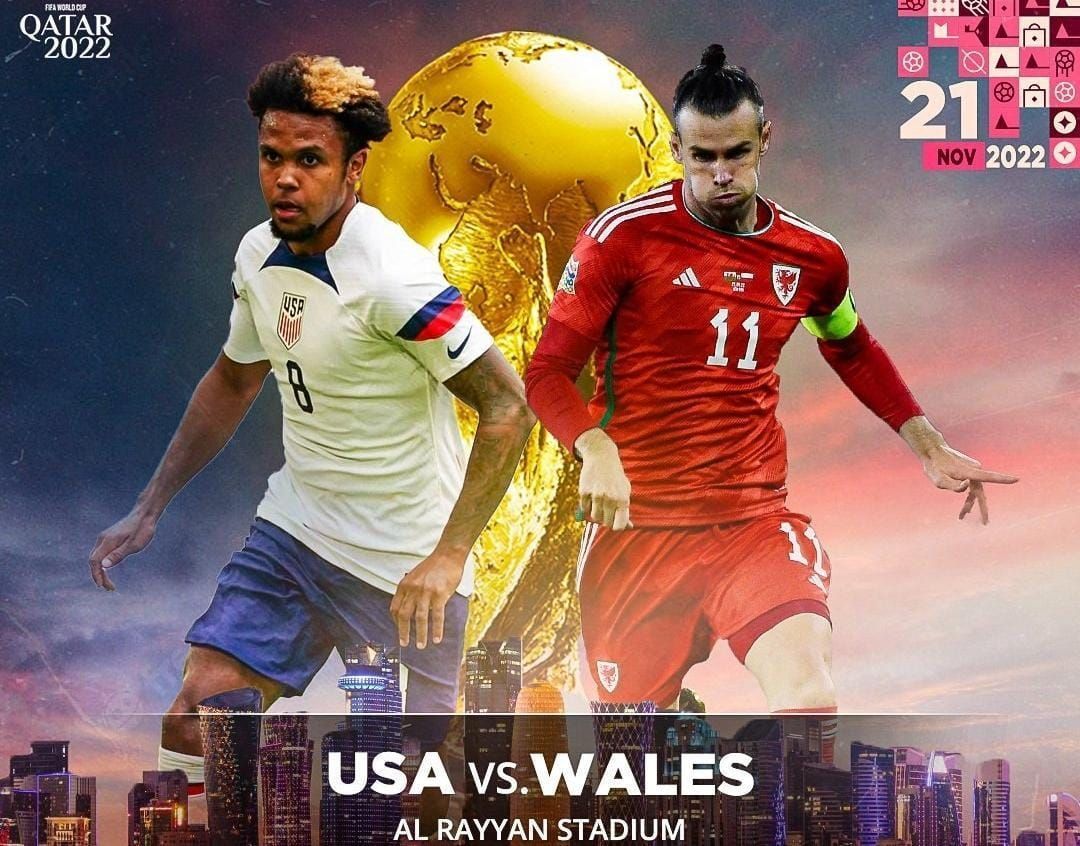 LINK Live Streaming Piala Dunia 2022 Qatar: Amerika Serikat Vs Wales ! Duel Pulisic dan Gareth Bale !