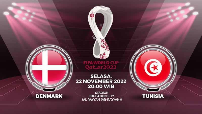 LINK Live Streaming Piala Dunia 2022 : Denmark VS Tunisia, Malam ini 