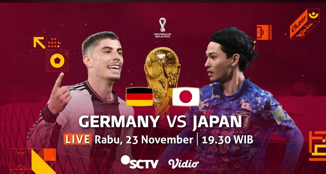 LINK Live Streaming Piala Dunia 2022 Qatar: German Vs Japan, Der Panzer Jangan Sampai Terpeleset Seperti Argentina ! 