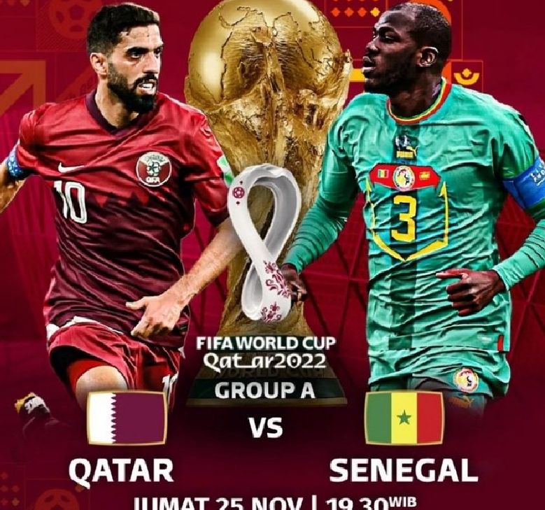 LINK Live Streaming Piala Dunia 2022 : Qatar Vs Senegal, Tuan Rumah Bisa Bangkit Atau Malah Makin Sakit ? 