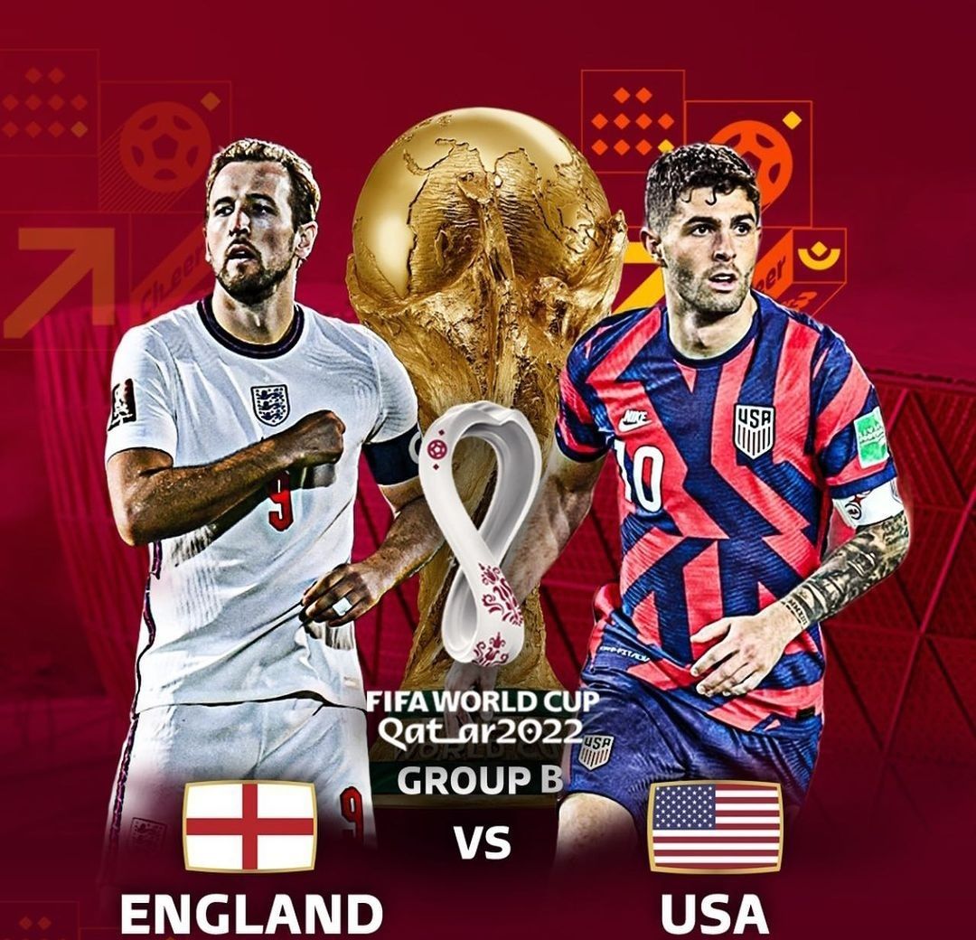 LINK Live Streaming Piala Dunia 2022 Qatar: Inggris Vs Amerika Serikat, The Three Lions Bisa Konsisten Tampil Apik Lagi ? 