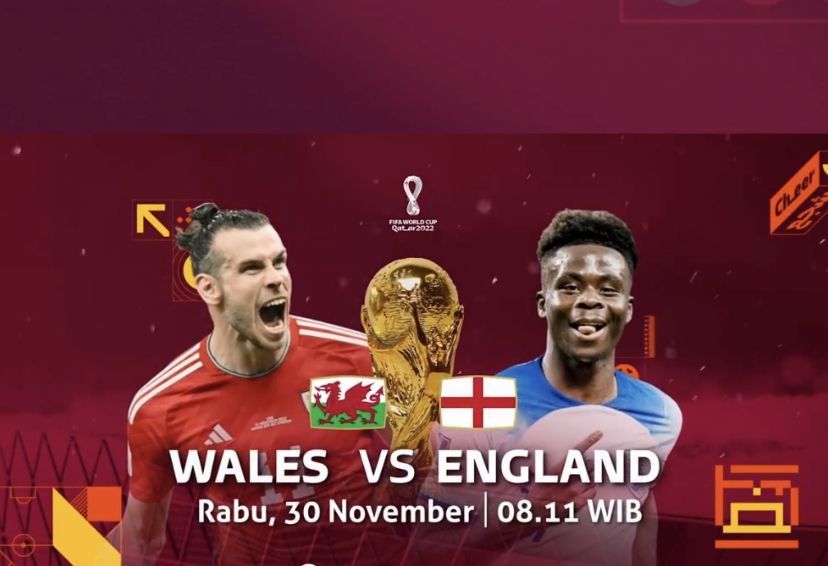 LIVE Streaming Piala Dunia 2022 Qatar: Wales Vs Inggris, The Three Lions Tidak Boleh Berleha-leha ! 