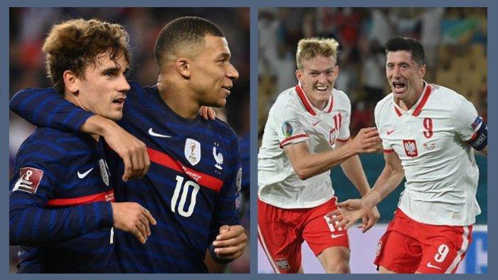 LINK Live Streaming Babak 16 Besar Piala Dunia 2022 : Prancis VS Polandia, Prancis Diatas Kertas Unggul Kualitas ?!