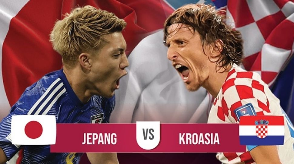 LINK Live Streaming Piala Dunia 2022 Babak 16 Besar: Jepang Vs Kroasia, Tim Samurai Biru Bisa Lolos ke 8 Besar ? 