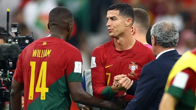 Meski Ronaldo Main 17 Menitan, Portugal Sukses Permalukan Swiss Dengan Skor Telak 6-1 dan Lolos ke Perempat Final ! 