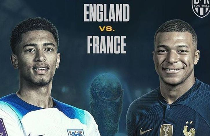 LINK Live Streaming Piala Dunia 2022: Inggris Vs Prancis, BIG MATCH Harus Ada yang Pulang Mbappe Atau Kane ? 