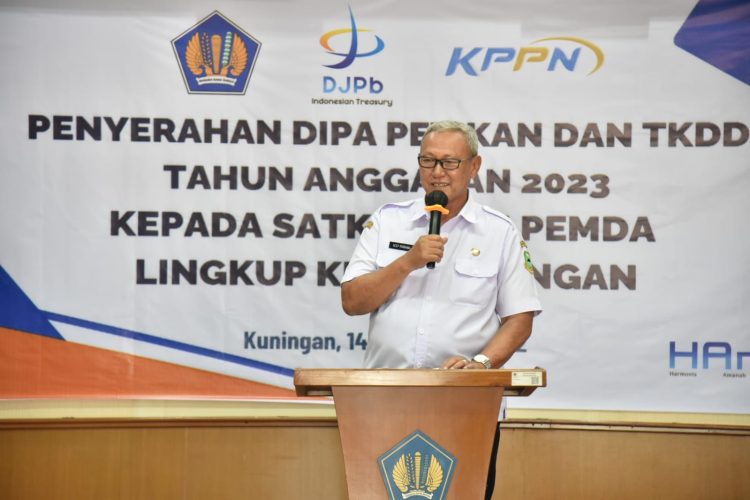 H. Acep: DIPA dan TKDD mempercepat pembangunan perekonomian di Kabupaten Kuningan.