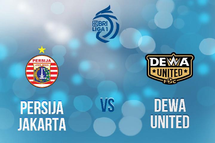 LINK Live Streaming BRI Liga 1 : Persija VS Dewa United, 3 Poin Penting!!