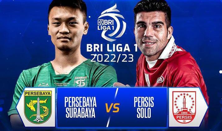 SEDANG BERLANGSUNG BRI Liga 1 : Persebaya Surabaya VS Persis Solo, Skor Masih Sama Kuat ! Tonton Disini Berikut LINK Live Streamingnya 