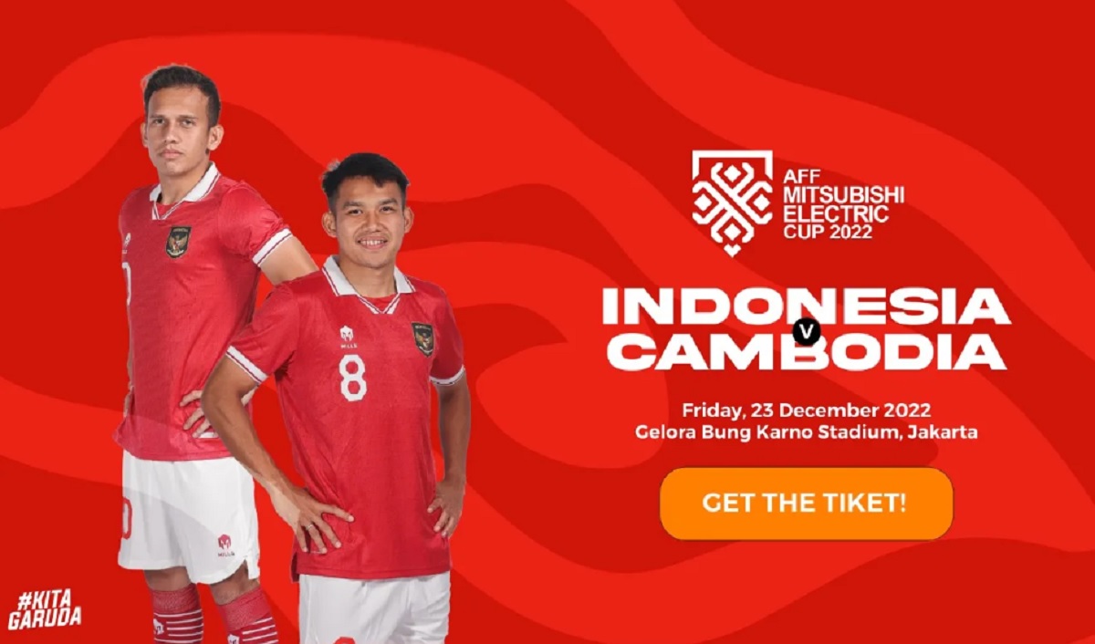 LINK Live Streaming Piala AFF 2022 Timnas Indonesia Vs Kamboja, Laga Pertama Garuda di Ajang Piala Dunia ASEAN ! 