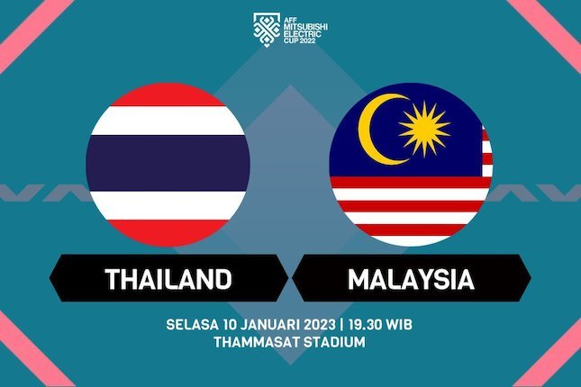 LINK Live Streaming Semifinal Leg 2 AFF 2022: Thailand Vs Malaysia, Gajah Perang Tertinggal 1 Goal Masih Bisa Mengejar Harimau Malaya ? 