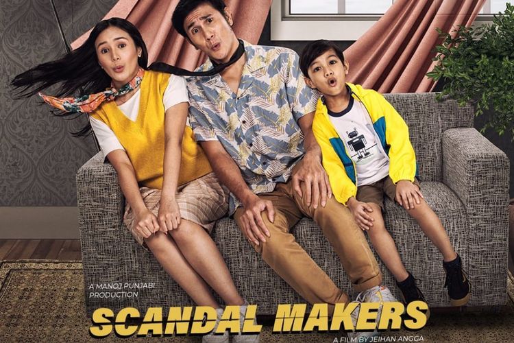 JADWAL Tayang dan SINOPSIS Film ''Scandal Makers'' Film Adaptasi Korea yang Diperankan Vino G Bastian dan Beby Tsabina 