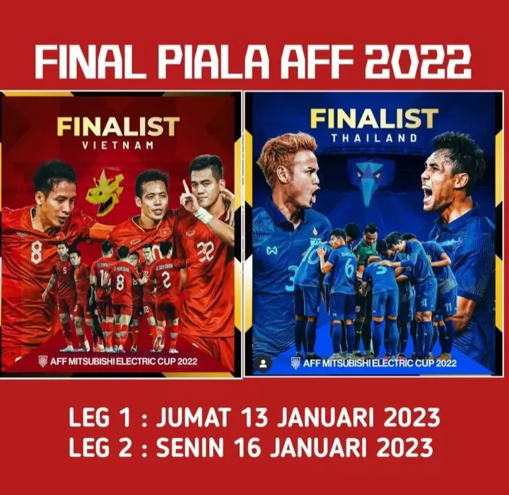 LINK Live Streaming FINAL AFF 2022 Leg 1: Vietnam Vs Thailand, Main Malam Nanti ! Gajah Peran Bisa Jatuhkan The Golden Star di Kandang ? 