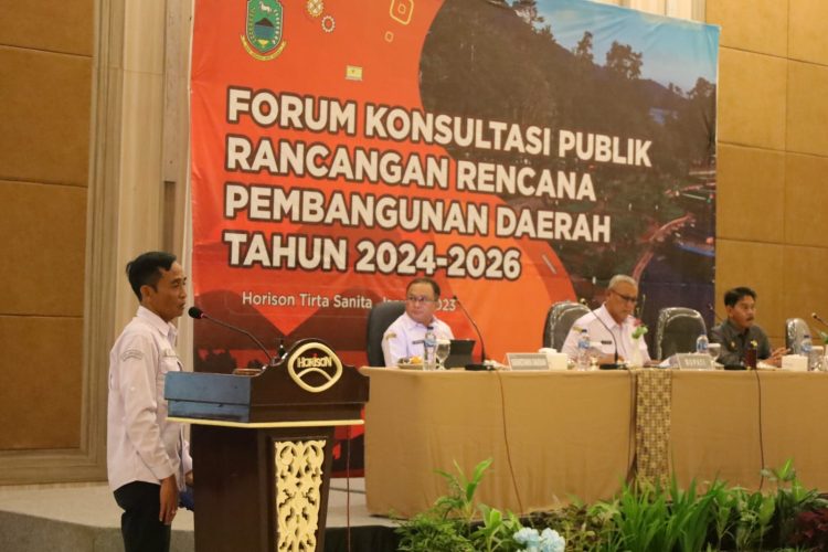 Usep : Forum Konsultasi Publik Tetapkan RPD Tahun 2024-2026