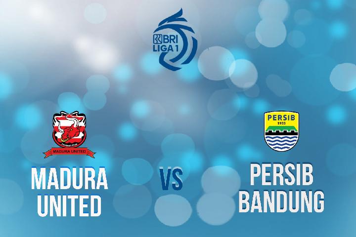 LINK Live Streaming  BRI Liga 1 2022-2023 : Madura United VS Persib Bandung, Malam ini 