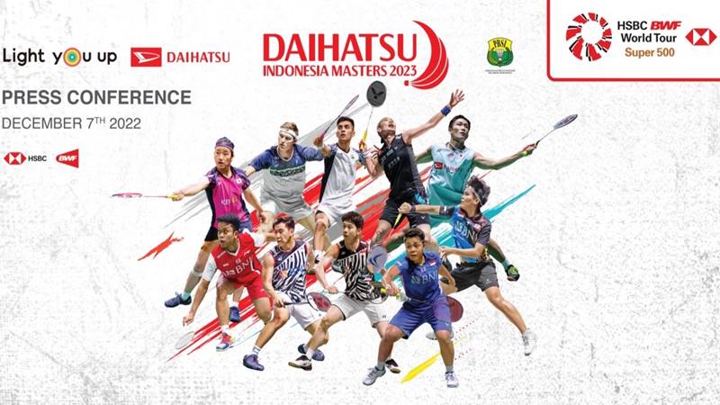 LINK Live Streaming Indonesia Masters 2023 Hari Ini,  Rabu (25/01/2023) : Jojo, Ginting, Apri/Siti dan Kembalinya Praveen/Melati ! Tonton Gratis Disni 