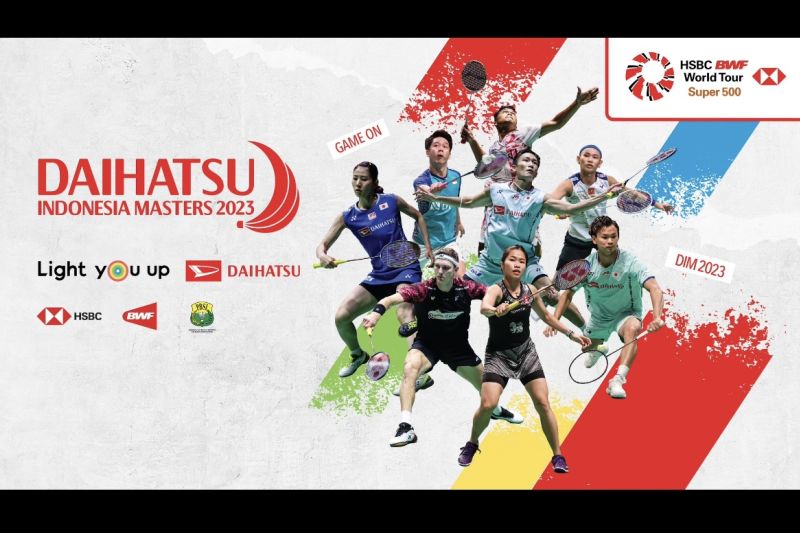 LINK Live Streaming SEMIFINAL Indonesia Masters 2023 Hari ini, Sabtu (28/01/2023), Indonesia Tersisa Tiga Wakil, Main Pukul 11.00 WIB !  