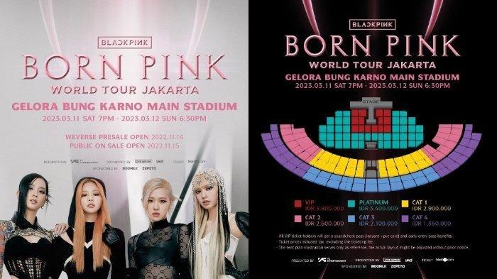 FAKTA-FAKTA Konser BLACKPINK di Jakarta, Kepanasan, Rok Jennie Terangkat Angin dan Baju Rose Hampir Merosot