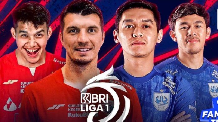 LINK Live Streaming BRI Liga 1 : Persija Jakarta Vs PSIS Semarang Petang Nanti Pukul 15.00 WIB 