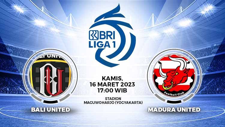 LINK Live Streaming BRI Liga 1 2022/2023 : Bali United VS Madura United, Mulai Pukul 17.00 WIB 