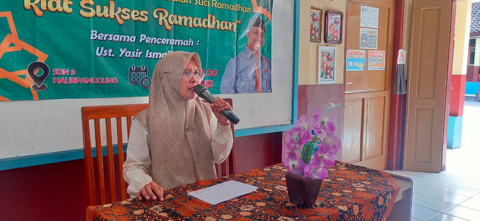 Sambut Ramadhan, SDN 3 Haurpanggung Bersilaturahmi dengan Orang Tua Wali Murid