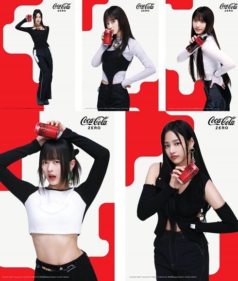 Girl Group NewJeans Terpilih Jadi Global Ambassador Brand Coca-Cola Zero