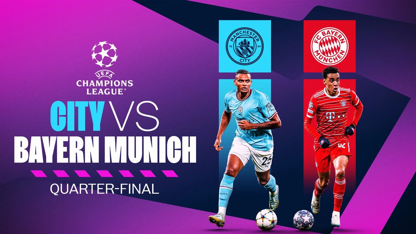 JADWAL Liga Champions Babak Perempatfinal : Dibuka Manchester City vs Bayern Munchen dan Laga Inter Milan ! 
