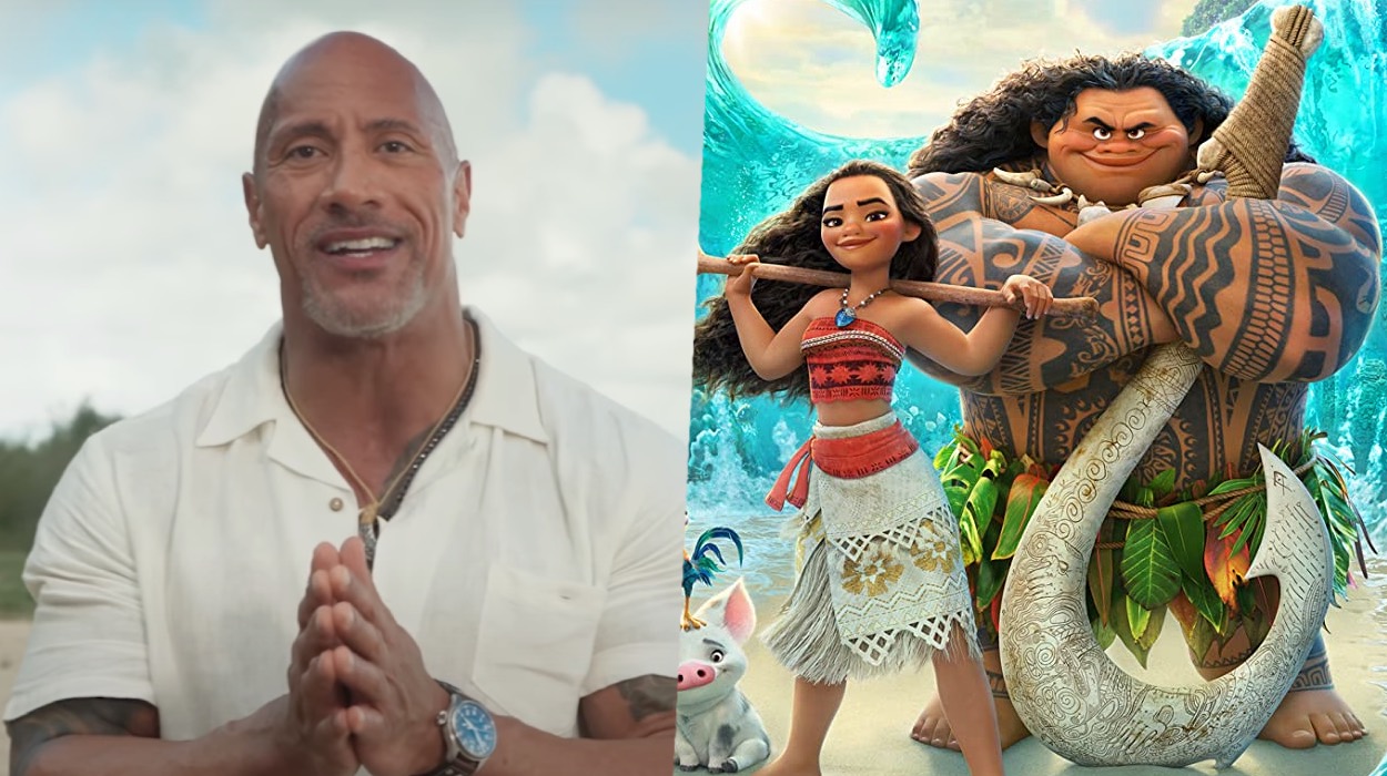 FILM Animasi Disney 'Moana' Akan Dibuat Live Action, Dwayne Johnson Jadi Maui Kembali ? 