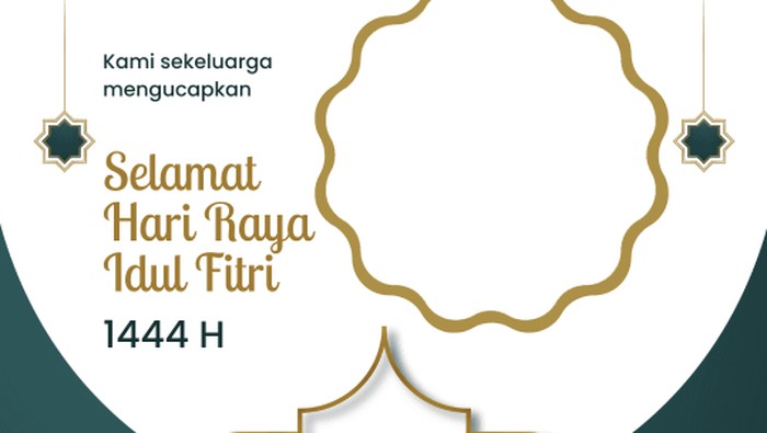 KUMPULAN LINK Twibbon Ucapan Selamat Idul Fitri 1444 H, Update Foto ...