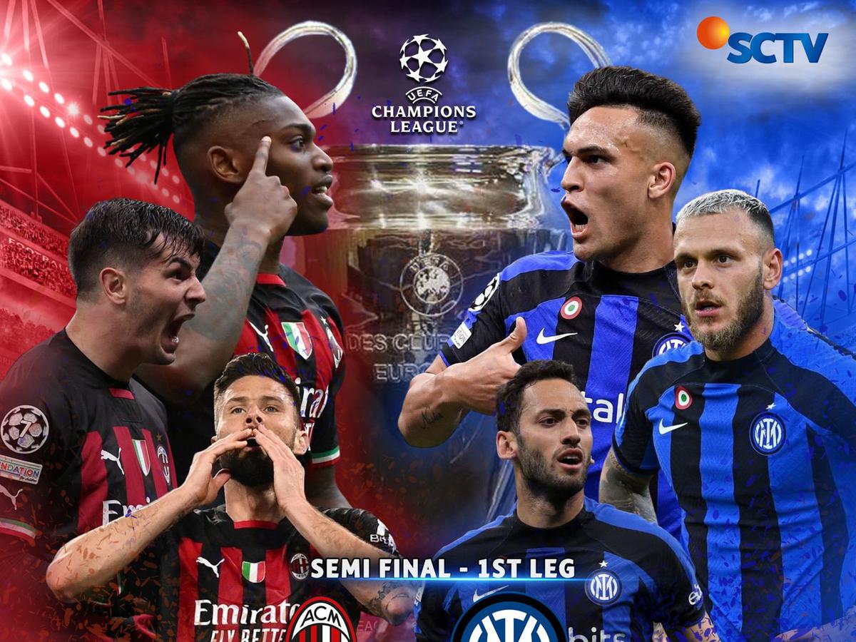 LINK Live Streaming Liga Champions Semifinal Leg 1 : Derby Della ...