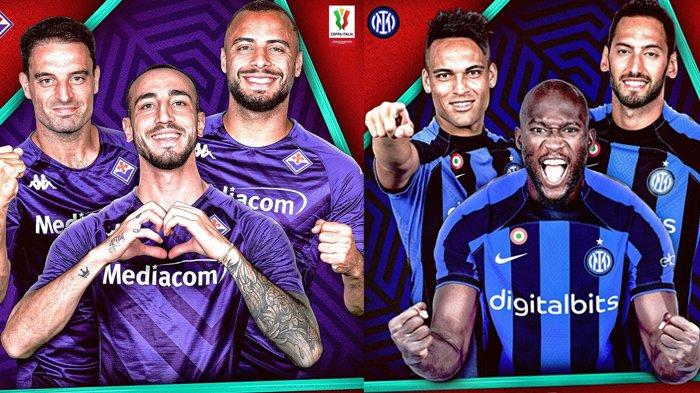 LINK Live Streaming FINAL Coppa italia : Fiorentina Vs Inter Milan, Dini Hari Nanti Pukul 02.00 WIB Nerrazzuri Bisa Amankan Gelar ? 