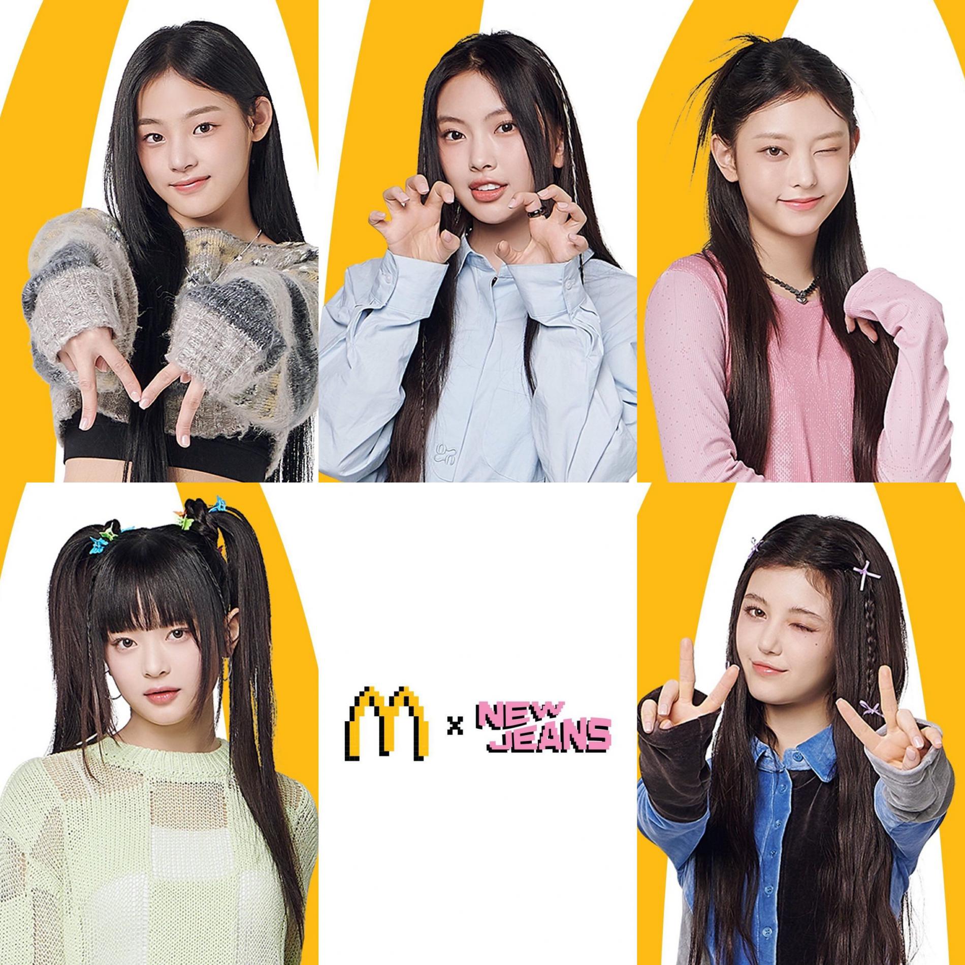 McDonald Kolaborasi Bareng NewJeans, Akan Ada Kampanye Khusus di 10 Wilayah Asia, Indonesia Termasuk ? 
