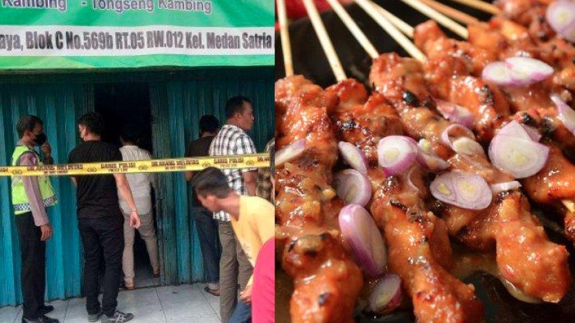 TRAGIS ! BEGINI FAKTA-FAKTA Tukang Sate Dibunuh Anak Sendiri di Bekasi 