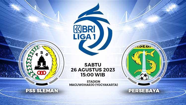 LINK Live Streaming BRI LIga 1 2023-2024 : PSS Sleman Vs Persebaya, 2 ...