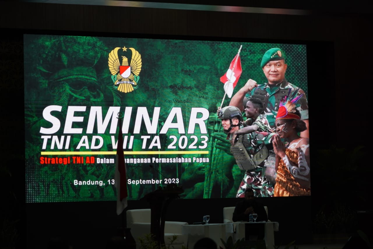 Danrem 062/Tn Ikuti Seminar TNI AD VII Rumuskan Strategi Tangani Permasalahan Papua