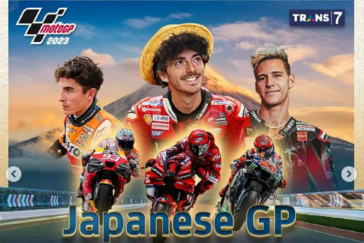 JADWAL MotoGP Jepang 2023, Martin Pole Position dan Bagnaia Start Kedua ! Marc Marquez ? 