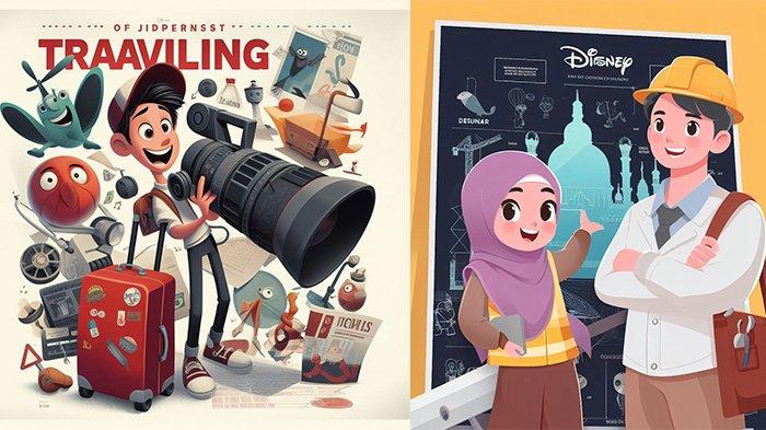 Viral di Tiktok, Berikut Beberapa Cara Buat Poster Disney Pixar Pakai AI 