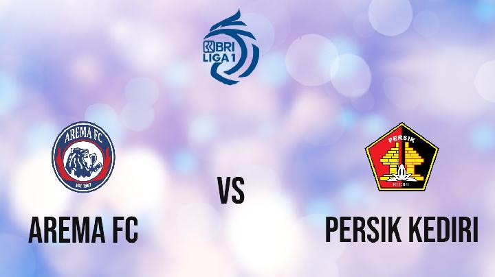 LINK Live Streaming BRI Liga 1 2023-2024 : Arema FC VS Persik Kediri, Sore ini 