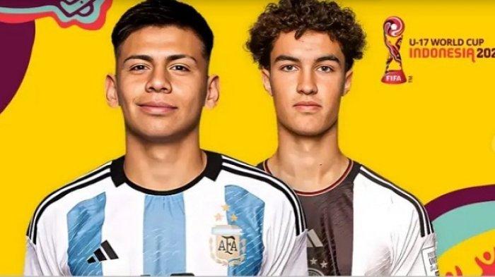 LINK Live Streaming Semifinal Piala Dunia U-17 2023 : Argentina U-17 vs Jerman U-17, Sore ini 