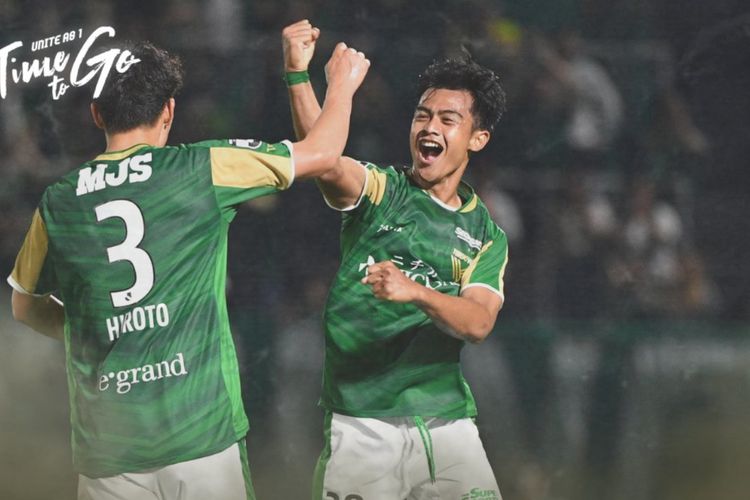 Imbang Lawan Shimizu S-Pulse, Klub Pratama Arhan (Tokyo Verdy) Resmi Promosi ke Liga 1 Jepang 2024